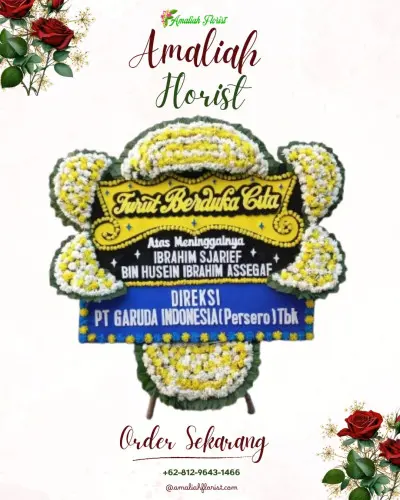 Papan Bunga Duka di Kotamatsum Iii